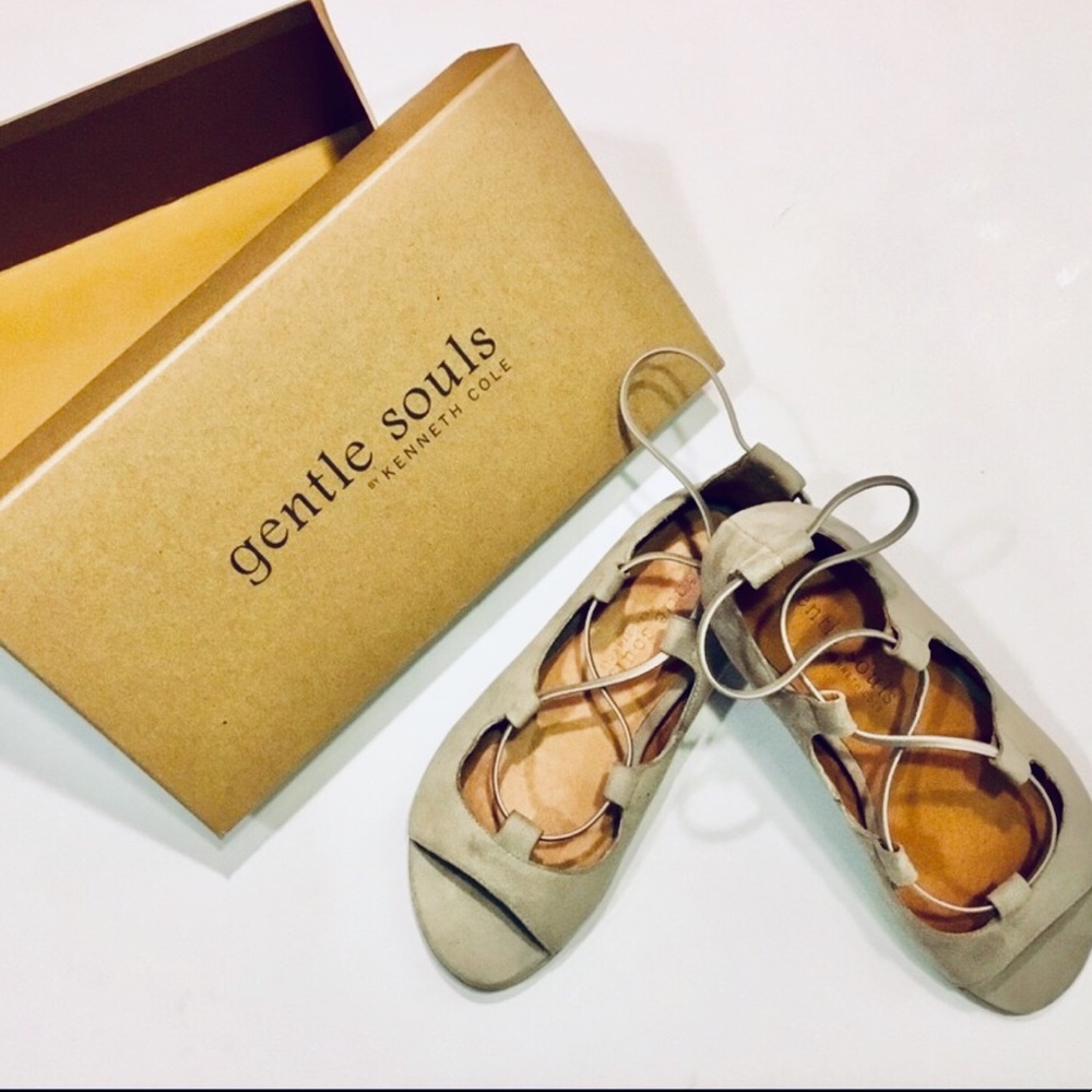 Gentle Souls Mushroom Lark Suede Ballet Flat - Picture 2 of 6